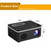 30000 Hrs 1080P HD LED Portable Projector 320x240 Resolution Multimedia Home Cinema Movie Beamer Video Theater