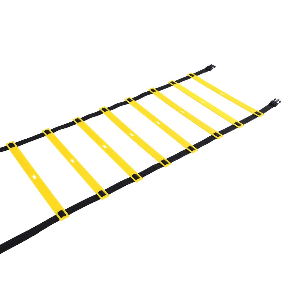 4M 8 Rung Extended Plastic Agility Ladder for Soccer Football Fitness Feet Speed Training