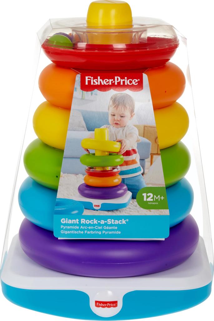 Jumbo Swinging Baby Educational Toy for Ages 1 and GJW15 Fisher-Price Tower, Toy, Up, Colorful,