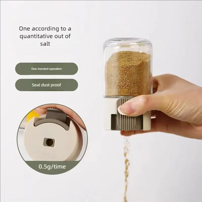 Мерная бутылка для приправ, прочный и безопасный шейкер для специй, прозрачная герметичная солонка, точный контроль, здоровое потребление, кухонные гаджеты