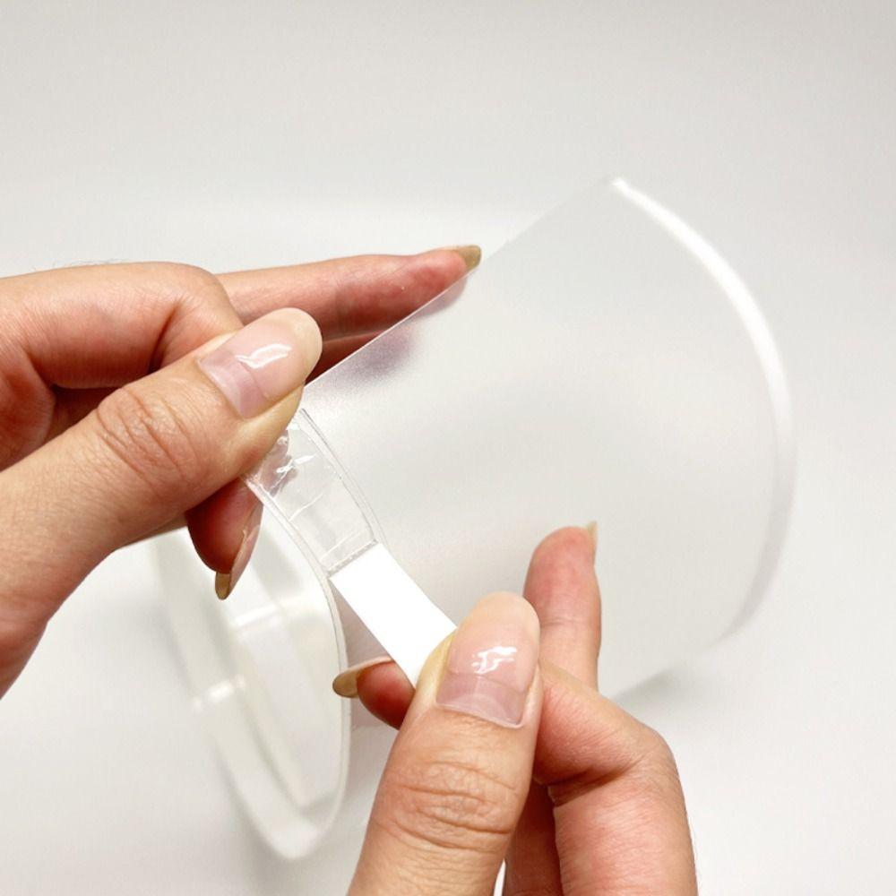 Бесшовный Защитный Бортик Двери от Защемления Пальцев Полупрозрачный Стопор для Двери Прочный Защитный Чехол для Петли Двери Дом