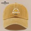 Кепка-бейсболка Винтажная Королевского Клуба Монако Регулируемая Snapback Легкая Унисекс Шляпа для Рыбалки на Открытом Воздухе Пляжа Барбекю