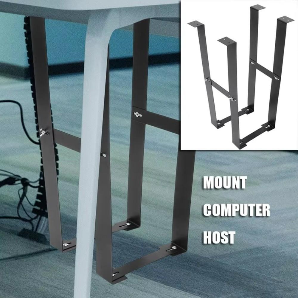 Прочный универсальный держатель для корпуса ПК, антикоррозийный подвес для системного блока компьютера, офисная установка