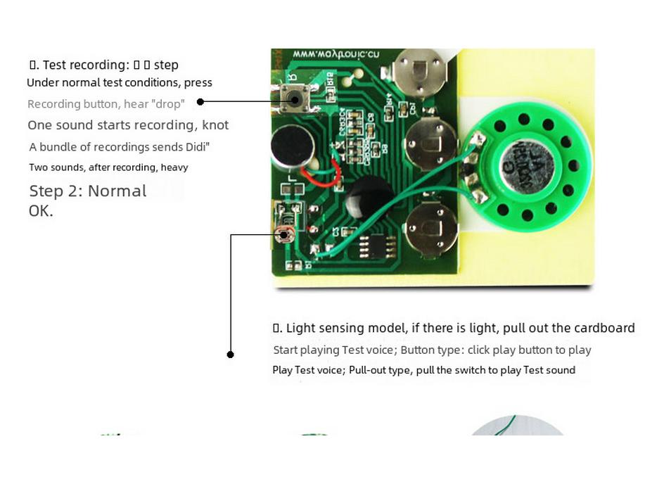 Сделай сам Рождество День Рождения Голосовая Запись Музыкальная Поздравительная Открытка