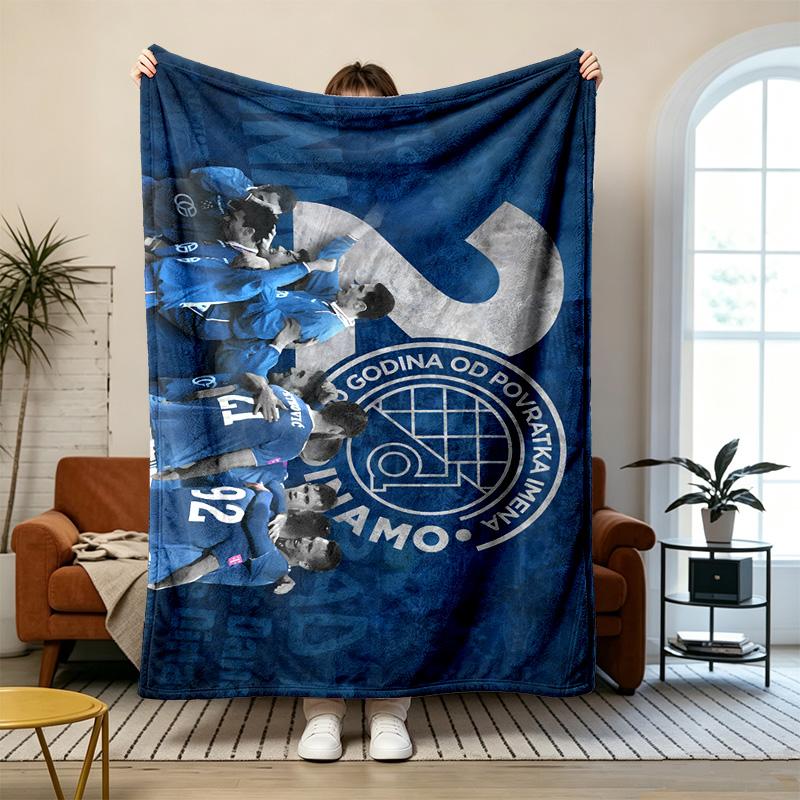 Dinamo ZagrebSoft and comfortable flannel Suitable for sofas living rooms outdoor camping travel and also makes a great anniversary gift