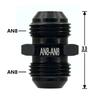 AN6 AN8 AN10 M14 M16 M18 1/2 1/4 3/8 NPT Прямой адаптер-тройник для топливного, масляного, воздушного шланга с наружной резьбой и врезкой