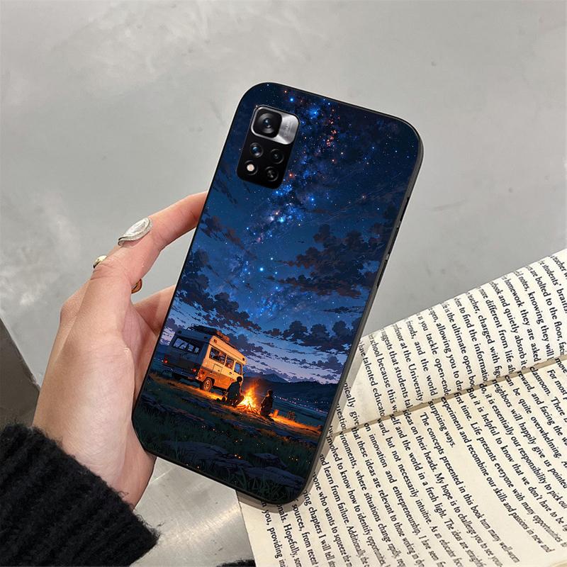 Чехол для телефона для Xiaomi Redmi note 14 Pro 14 13 12 11 10 Pro 14S 12S 11S Redmi 14C 13C 10 Япония Автомобиль Аниме