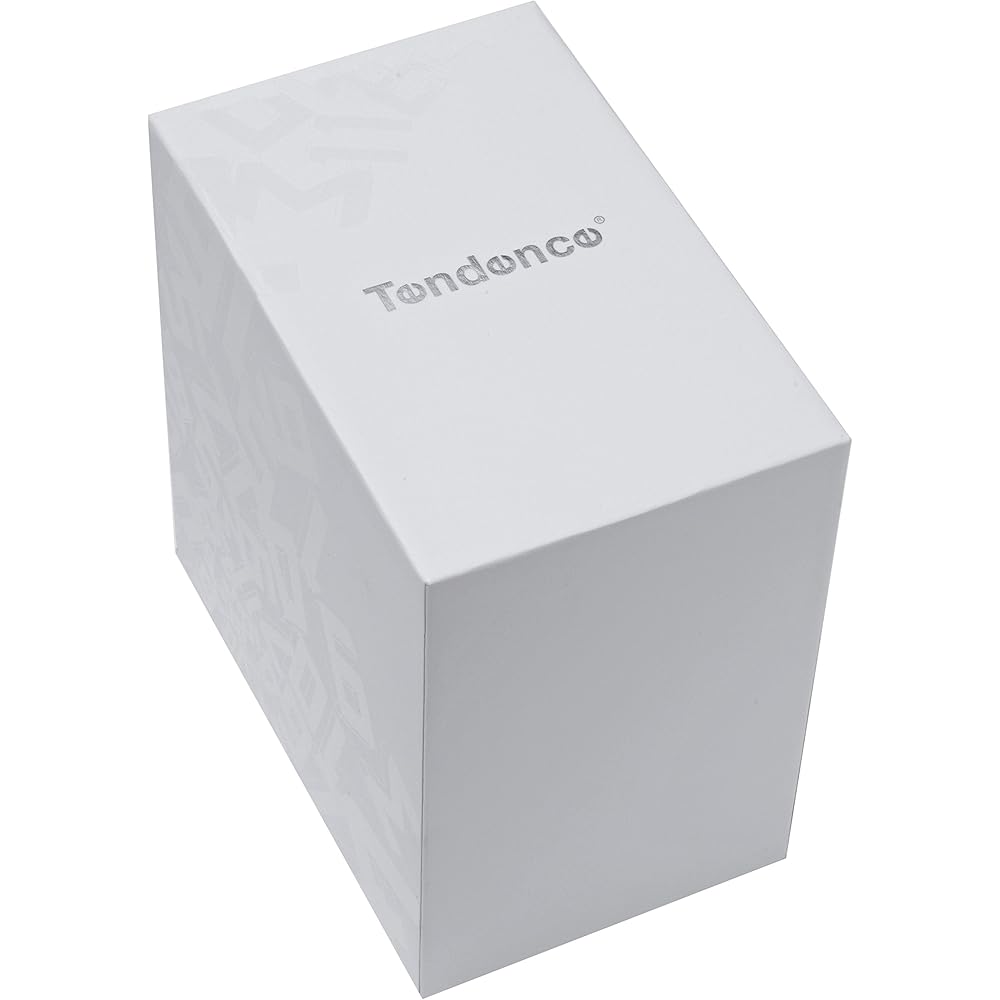 Мужские часы Tendence DOME 45 мм, черный циферблат, нержавеющая сталь, минеральное стекло, кварцевый механизм, TY013002 [Параллельный импорт]