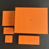 Б/у подарочная коробка Hermes BOX аксессуары шарф держатель для визиток