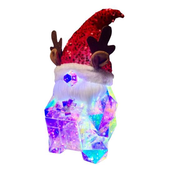 Светодиодный рождественский ночник 3D Санта-Клаус Снеговик Светильник Декор Ручной Работы Настольная Лампа для Рождества Свадьбы Дня Рождения Вечеринки