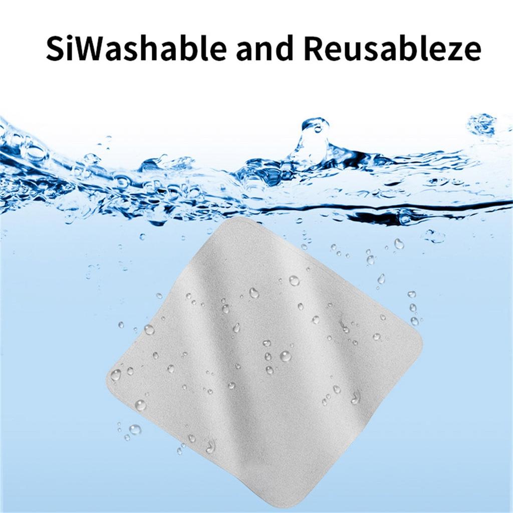For-Apple Polishing Cloth Soft Double-Layer Fabric 12 11 13Pro Cleaning Wipe Cloth On For-iPhone XR IPad-Macbook Android Phones