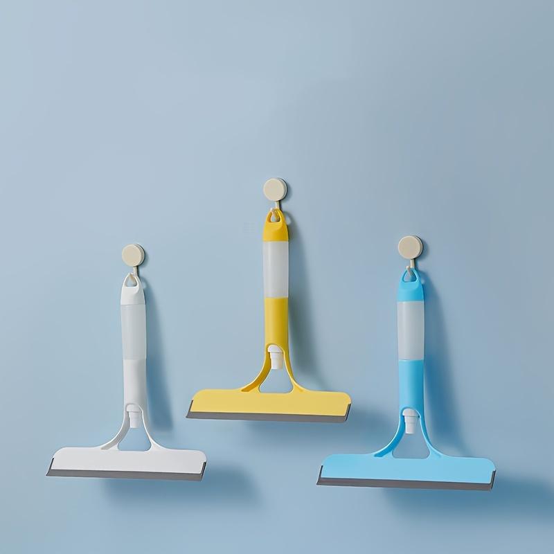 1 x 3-в-1 Стеклоочиститель, Щетка для мытья окон, Бытовой инструмент для чистки стекол, Многофункциональный силиконовый стеклоочиститель для окон, стекла, душевых дверей