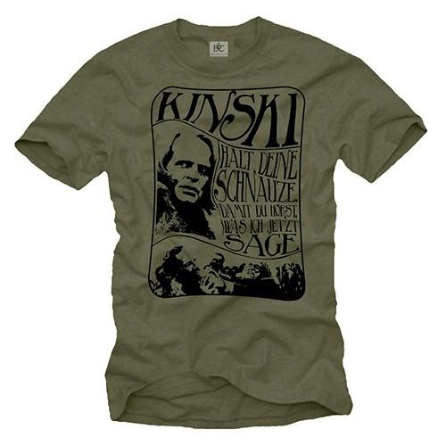 Funny Sayings Mens Klaus Kinski T-Shirt - Fun Men's Cult Movie Shirt