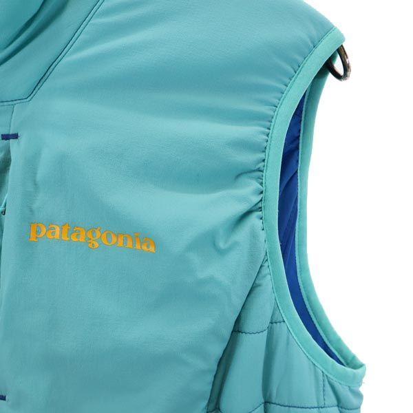 Patagonia Застежка-молния Лучший M Зеленоватый Логотип вышивка, тонкий наполнитель, для улицы Женский Б/У