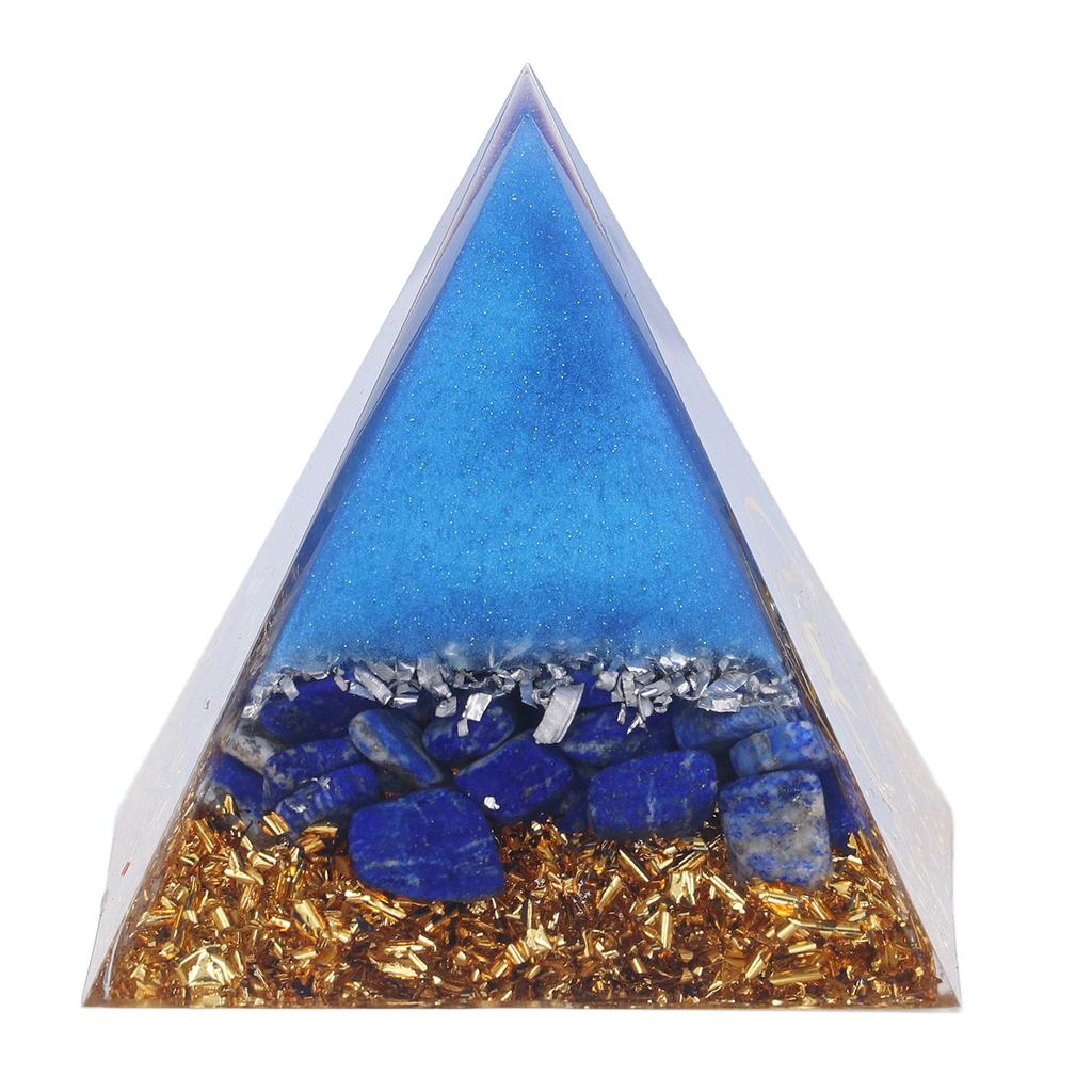 Orgone Pyramid Energy Generation Peaceful Mind Durable Unique Design Crystal Pyramid for Office