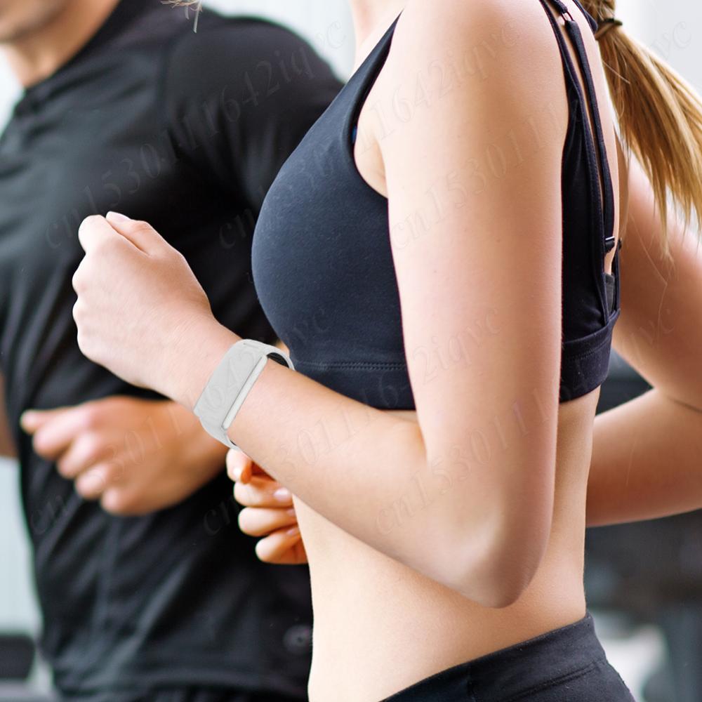 Силиконовый ремешок для запястья Спортивный браслет Браслет на запястье Водонепроницаемый ремешок для часов Регулируемый ремешок для часов для SportFlex Whoop 5.0 Аксессуары