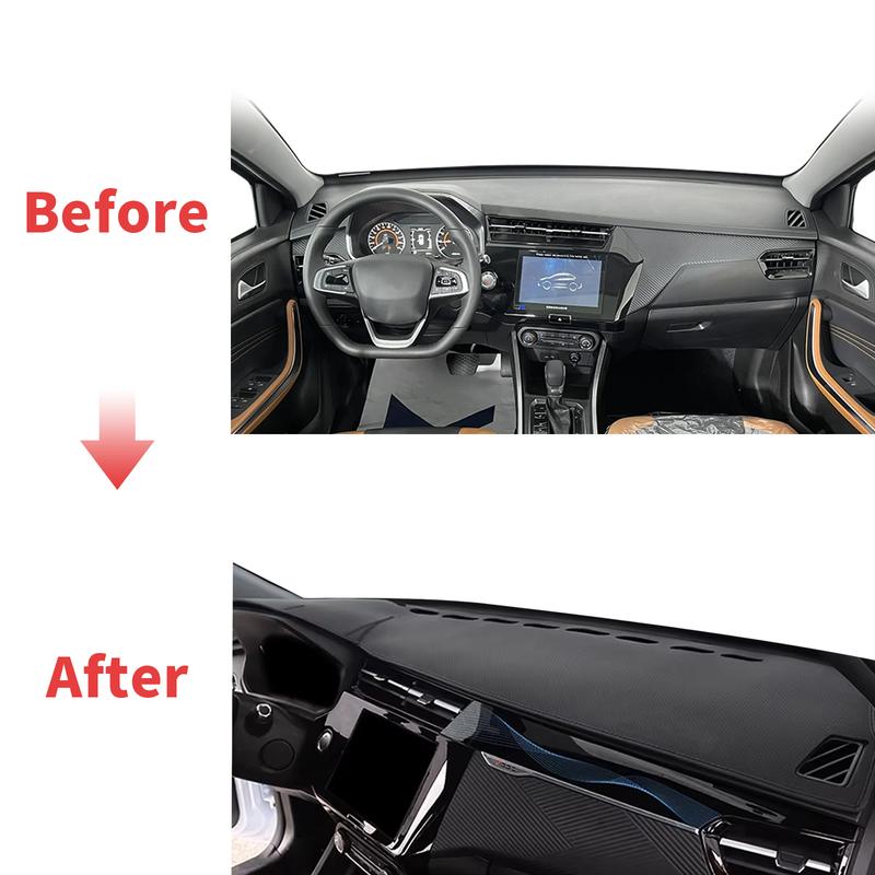 Для Chery Tiggo 2 Pro -2024 2025 Высококачественный чехол на панель приборов Коврик на панель Защита от солнца УФ-защита Коврик на панель Аксессуары