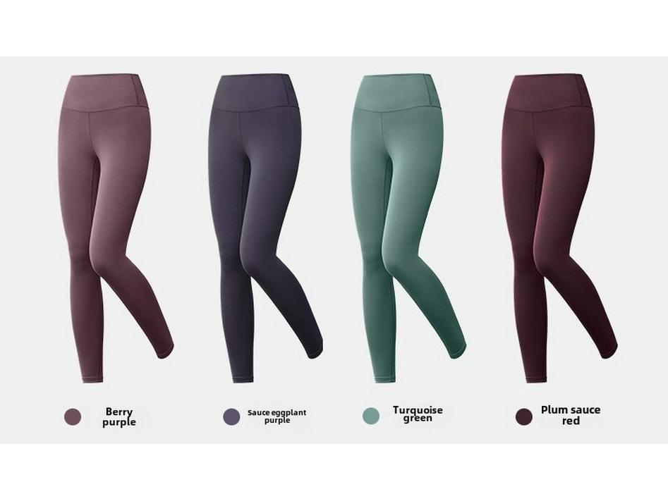 Женские бесшовные леггинсы для йоги с высокой талией