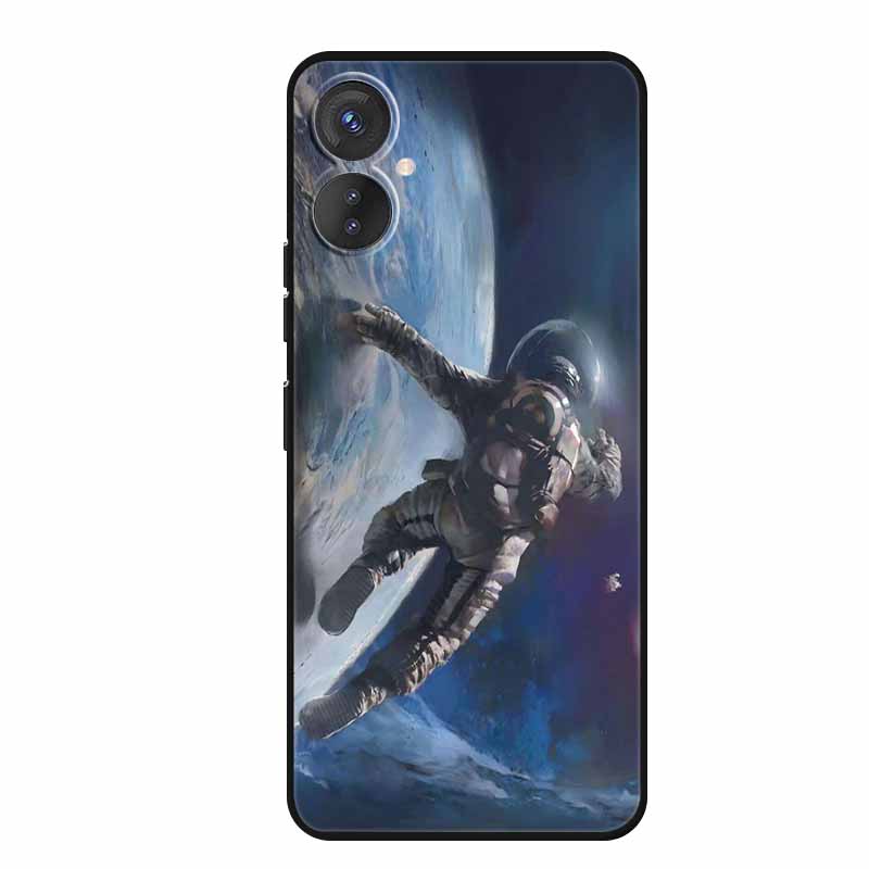 Для Tecno Spark 9 Pro Чехол Астронавт Силиконовый ТПУ Мягкая Задняя Крышка Чехлы Для Tecno Spark9 Pro 9Pro KH7 KH7n Funda Spaceman Capa