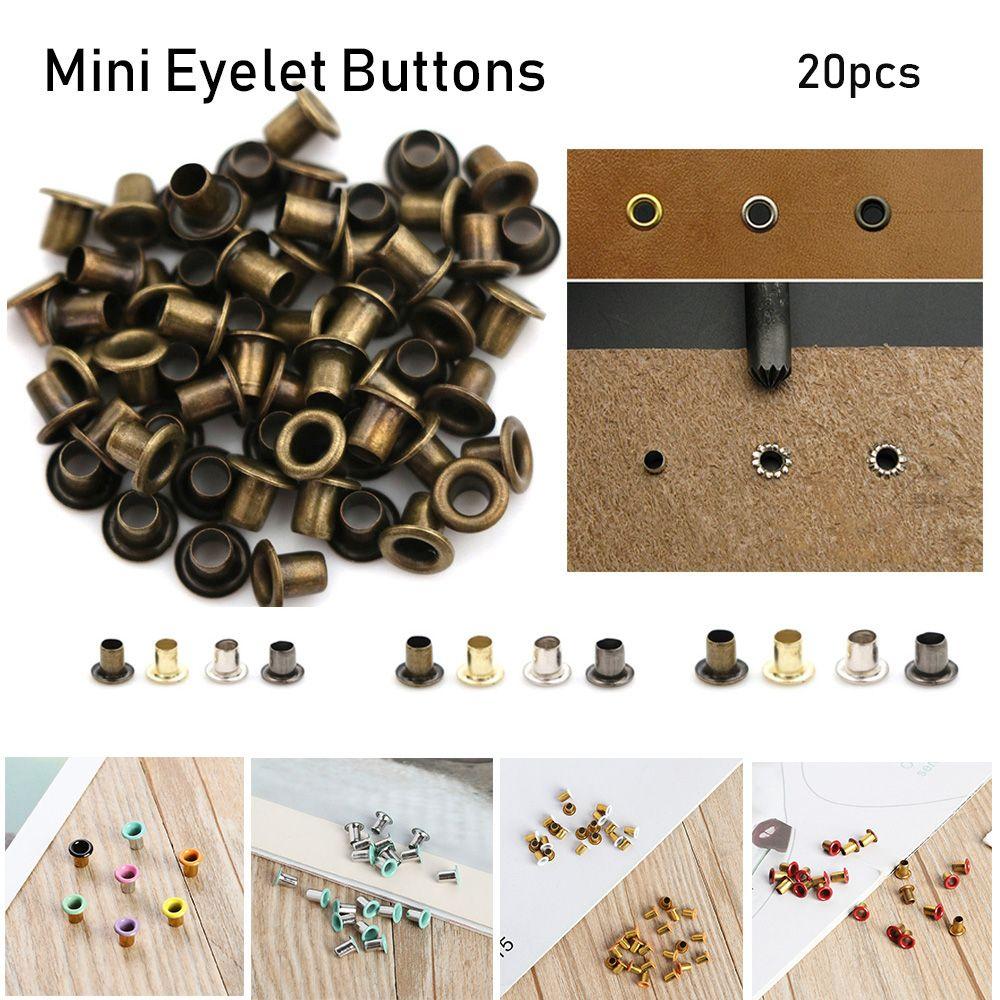 Accessory Mini Ultra-small Diy Dolls Buckles Metal Eyelet Buttons Doll Bags Accessories Belt Buckle