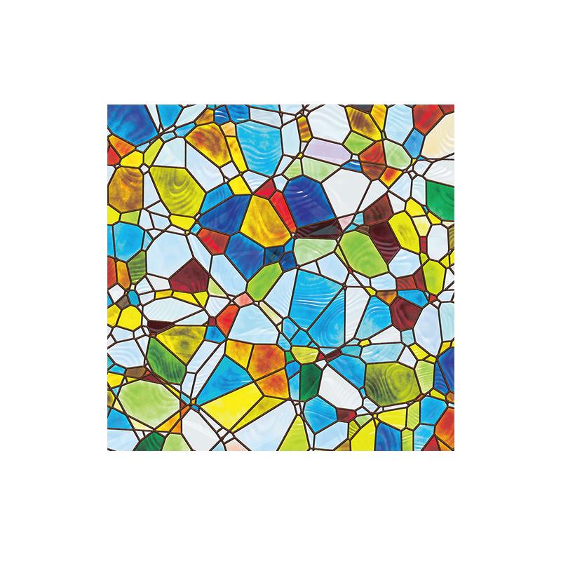 Индивидуальные цветные наклейки на стекло в европейском стиле для церкви, матовая оконная пленка, антибликовые наклейки на окна в ванной комнате, бумага