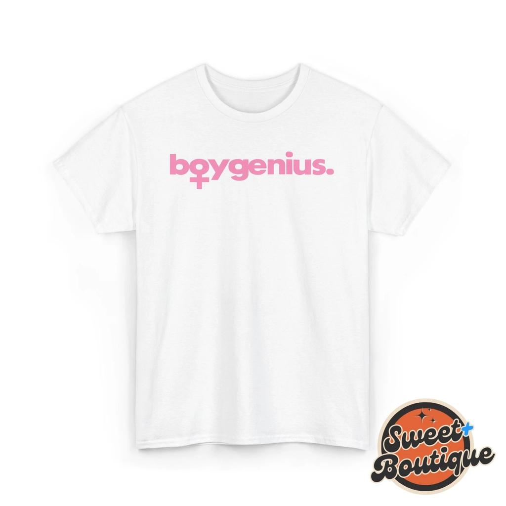 Футболка Boygenius, Розовая футболка Boygenius с женским логотипом, Футболка Boygenius