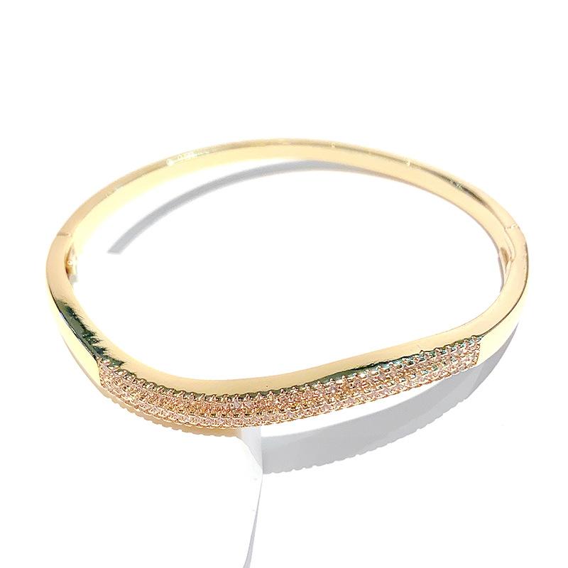 Fashionable Light Luxury Zircon Bracelet Sparkles with High Quality and Versatile Style Bracelet Jewelry