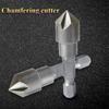 Cutting Remove Burr Tools Countersink Drill Chamfer Bit Cutter Deburring Drilling 1/4" Hex Shank