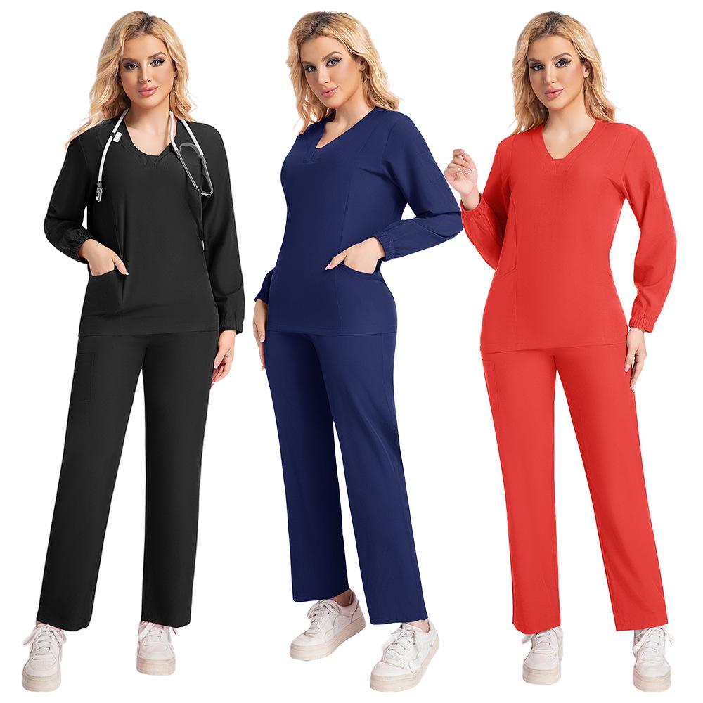 Unisex Breathable Nurse & Spa Beauty Uniform – 7 Colors Available