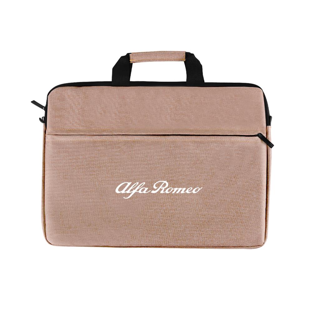 YYCE3 16 Inch Laptop Bag Sleeve Case Shoulder HandBag Notebook Pouch Briefcases For Alfa Romeo Giulia Sportiva MiTo Giulietta 156 159