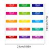 5 листов «Привет, мое имя», клейкие этикетки, наклейки, подарочные именные бирки, наклейка в подарок