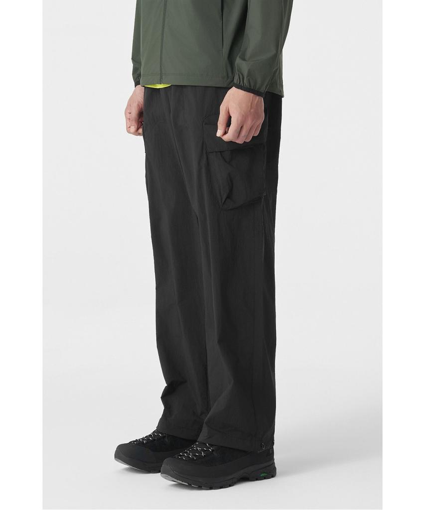 Koolongseupocheu Мужские Широкие Карго Брюки Tlpnm26551Blk