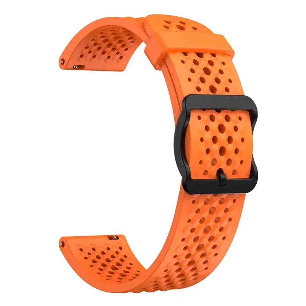 22mm Watch Sports Silicone Strap For Fossil GEN 6 44mm GEN 5 5e LTE 45mm Smartwatch HR Band Sport Bracelet Replacement Watchband