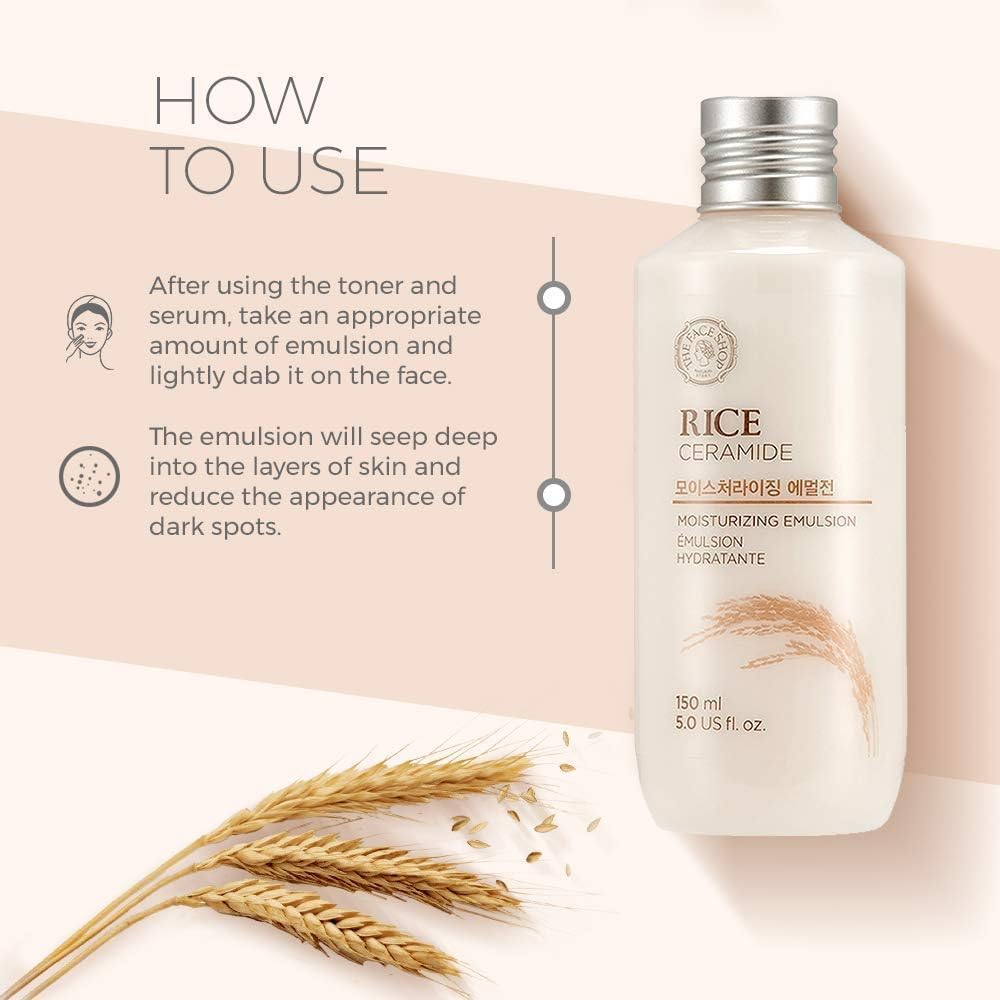 The Face Shop Rice & Ceramide Emulsion 150ml
