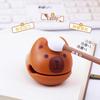 Капибара Деревянная Рыбка Стучалка Игрушка-антистресс: Милый настольный сувенир для детских дней рождения.