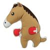 Funny Horse Cartoon Emotion Stuffed Toy Doll Stuffed Animal Pet Horse PillowBoxing Horse