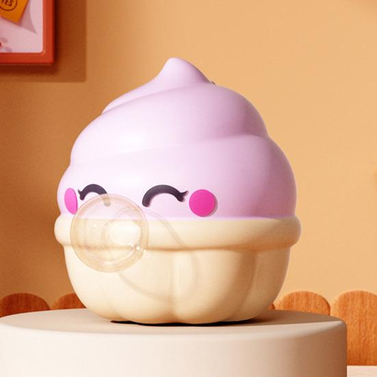 Stress Relief Fast Food Toy Bubble Popping Cartoon Hamburger French Fries Drumstick Ice Cream Cola Squeeze Toy Office Worker