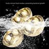 Premium 304 Stainless Steel Snack Bowl Circle Ring Handle 3 Compartment Serving Dishes Rust-proof Round Bowl Fruit Plate Parties