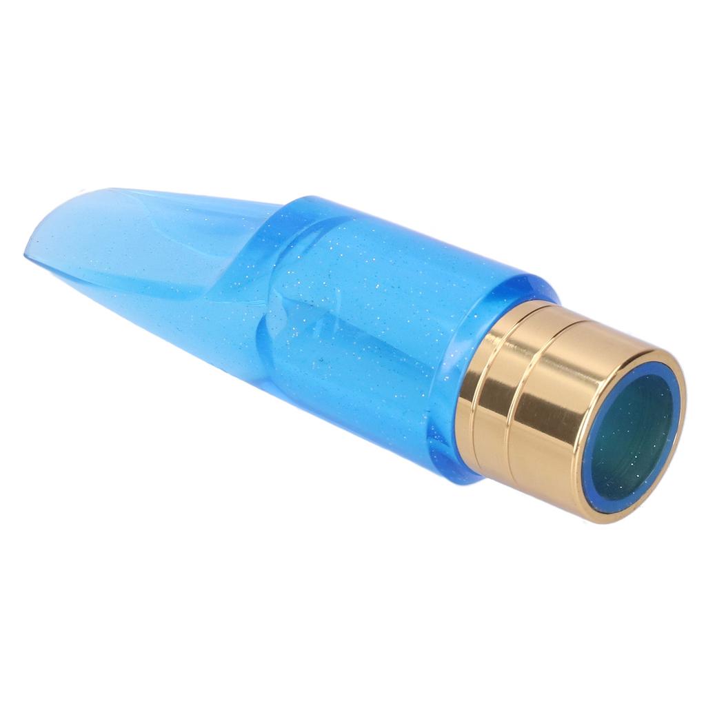 Saxophone Mouthpiece Bb Alto ABS Blue Transparent Wind Instrument Accessories Replacement