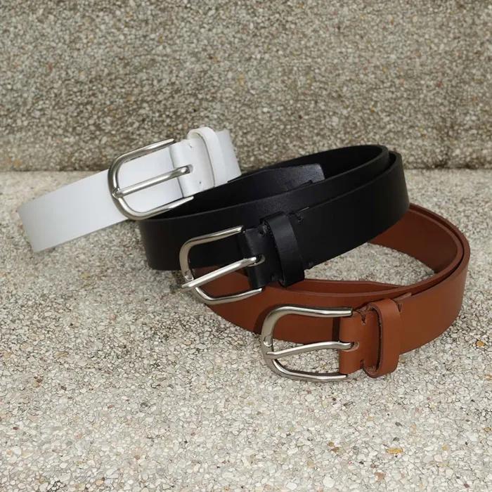 Tirare Project Belt Tirare Project Belt_ANCHOR - 1908 Италия Кожаный ремень _ Белый