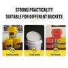 1pcPaint Bucket Lid Opening Tool Manual Effort-Saving Household Lid Opener Paint Bucket Honey Bucket Lid Opening Wrench Plastic