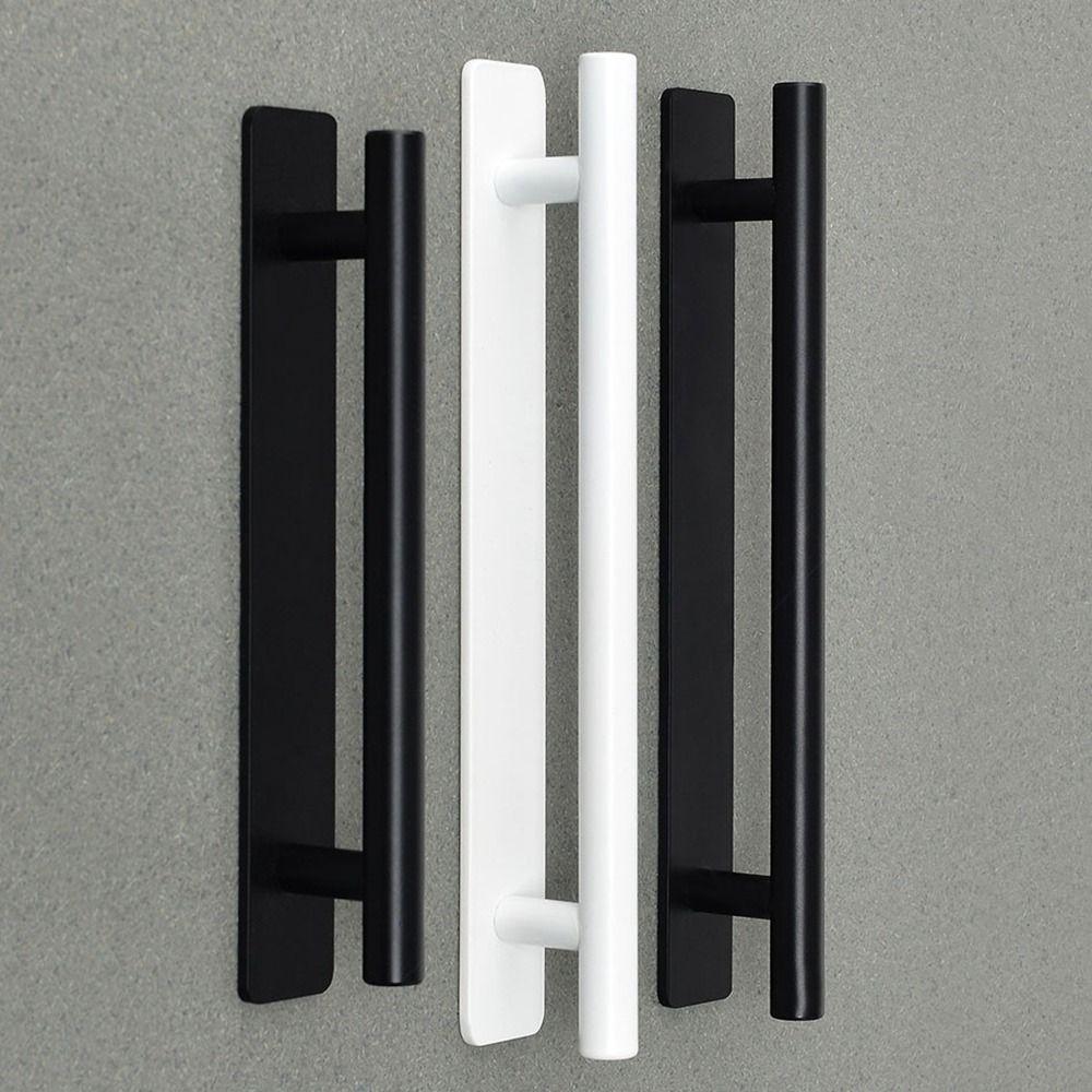 Самоклеящаяся дверная ручка Дверная ручка из алюминиевого сплава Модная ручка для раздвижной двери Дверь