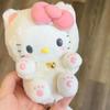 10 см Sanrio Hello Kitty Мультяшная Плюшевая Игрушка Плюшевая Кукла Набитая Подвеска для Школьной Сумки Подарок Маленькое Украшение Плюшевая Девочка Подарок Spotify Premium