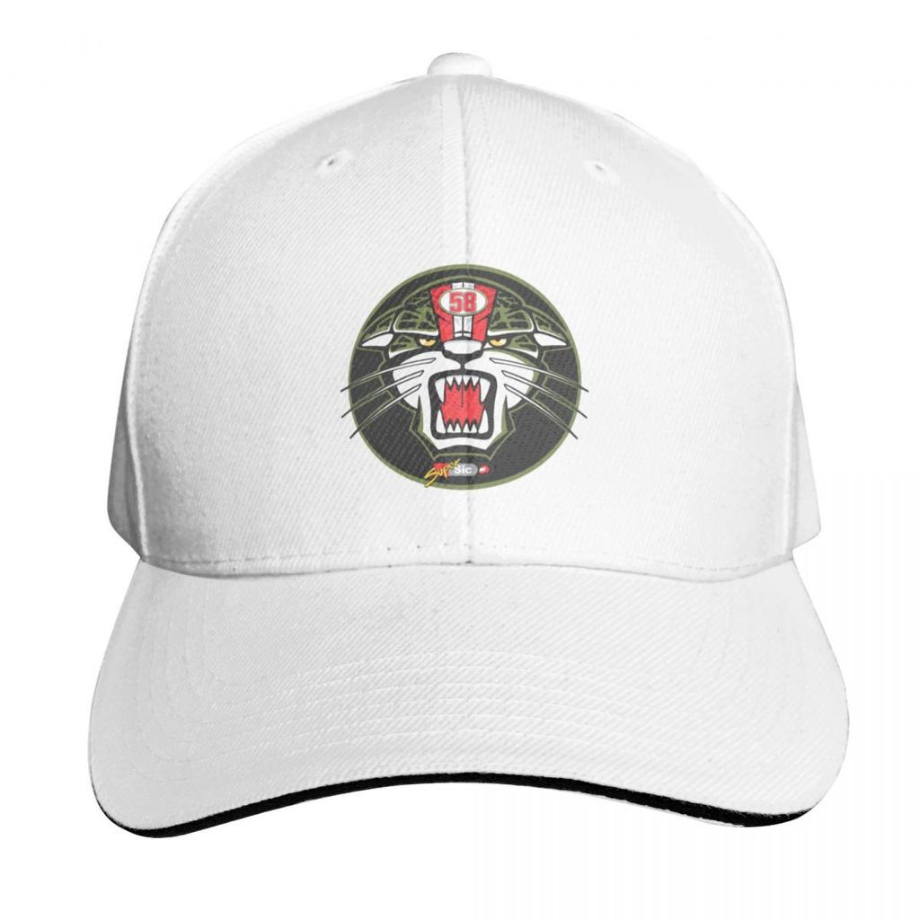 Marco Simoncelli Tiger Baseball Cap Sunscreen Brand Unisex cap Hip Hop Winter hat Unisex Luxury Brand Womens