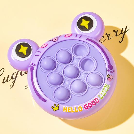 Мини игровая консоль с пупырками, игрушка для снятия стресса, игра лопать пузыри, брелок, силиконовая игрушка-антистресс с пузырьками