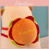 Fries Burger Capybara Apron Shaped Plush Doll Childrens Birthday Gift Home Decor