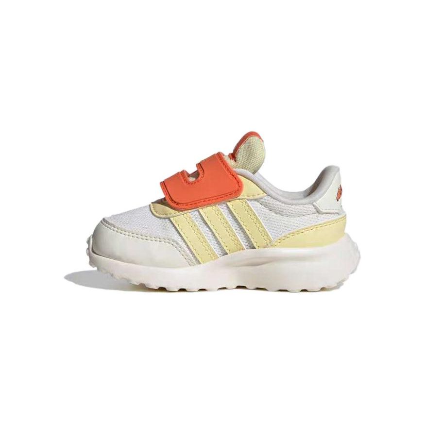 Adidas Neo Run 70S Pems Lou Lny Non-Slip Low-Top Walking Shoes Baby Shoes Yellow White IH8100