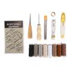 30PCS Leather Repair Sewing Kit Large Eye Stitching Needles Leather Working Tools and Supplies for