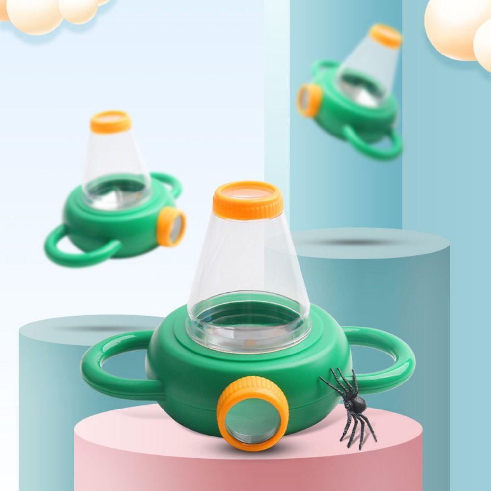 Съемная увеличительная стеклянная коробка для насекомых, двухсторонняя коробка для наблюдения за насекомыми, коробка для наблюдения за пауками