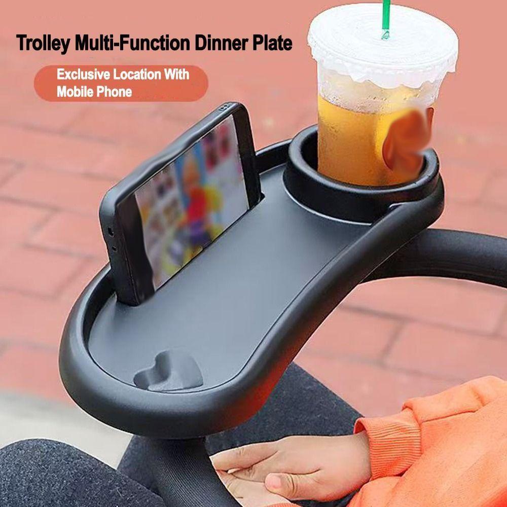 Practical Stroller Cup Holder Detachable Stroller Accessories Pushchair Snack Table Kids
